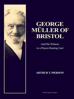 cover image of George Müller of Bristol